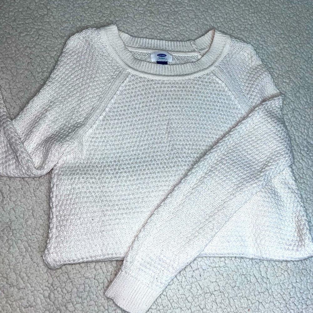 White Knit Sweater